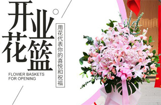 江苏南京玄武区玄武门街道花篮配送